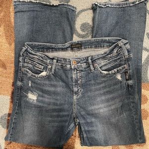 Women’s Silver Jean co size 16 length 31